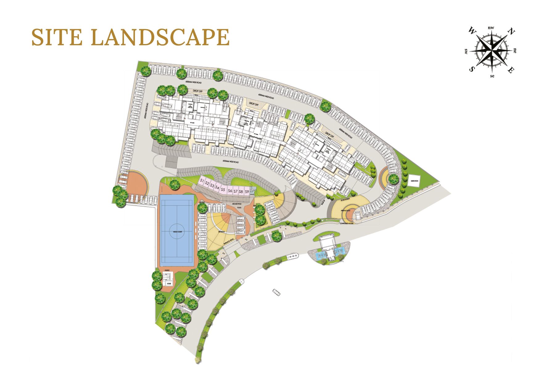 Garden Bay Crown Site Plan